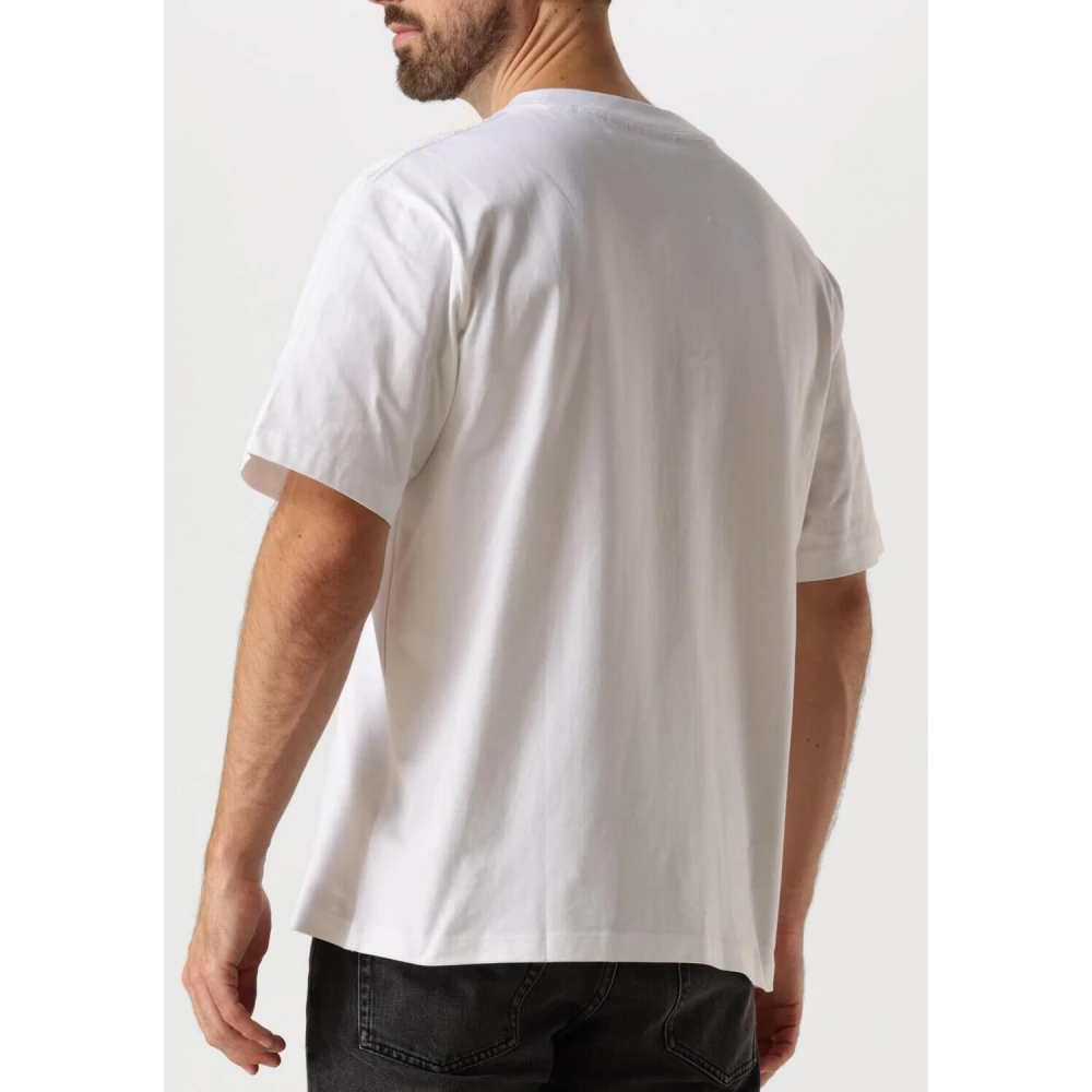 Calvin Klein Heren Heavy Relaxed Tee White Heren
