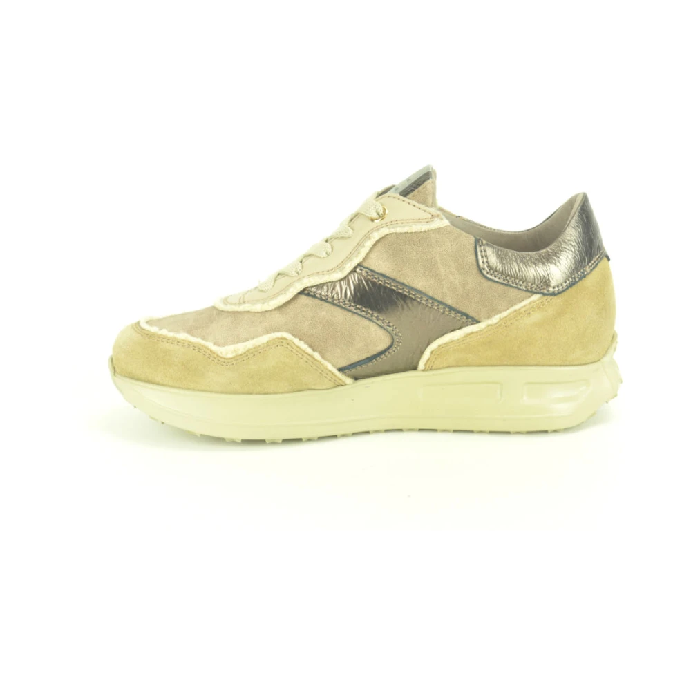 DL Sport Runner N.+ wolboordje Dames Schoenen Beige