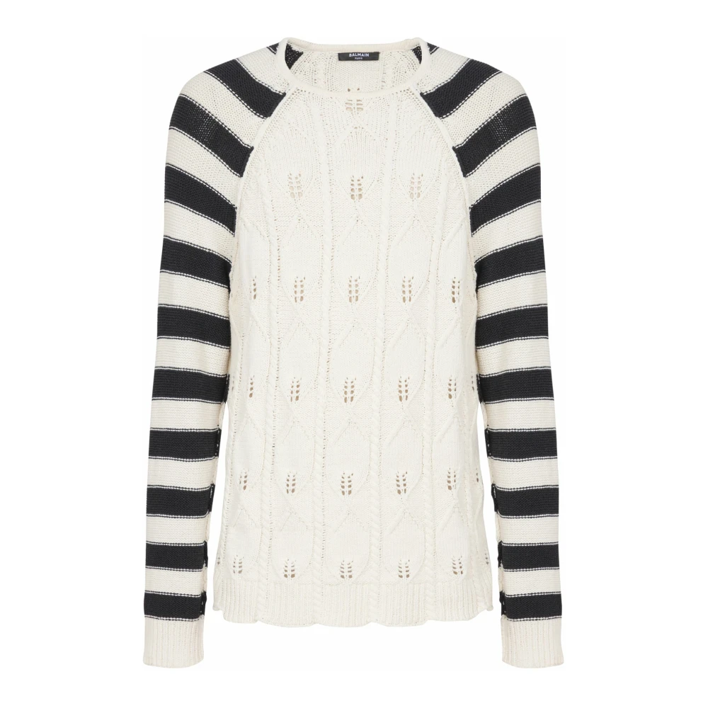 Knitwear > Round-neck Knitwear - - Balmain - Modalova