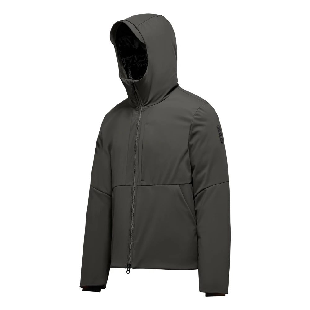 BomBoogie Winter Gewatteerde Jas met PrimaLoft Vulling Gray Heren