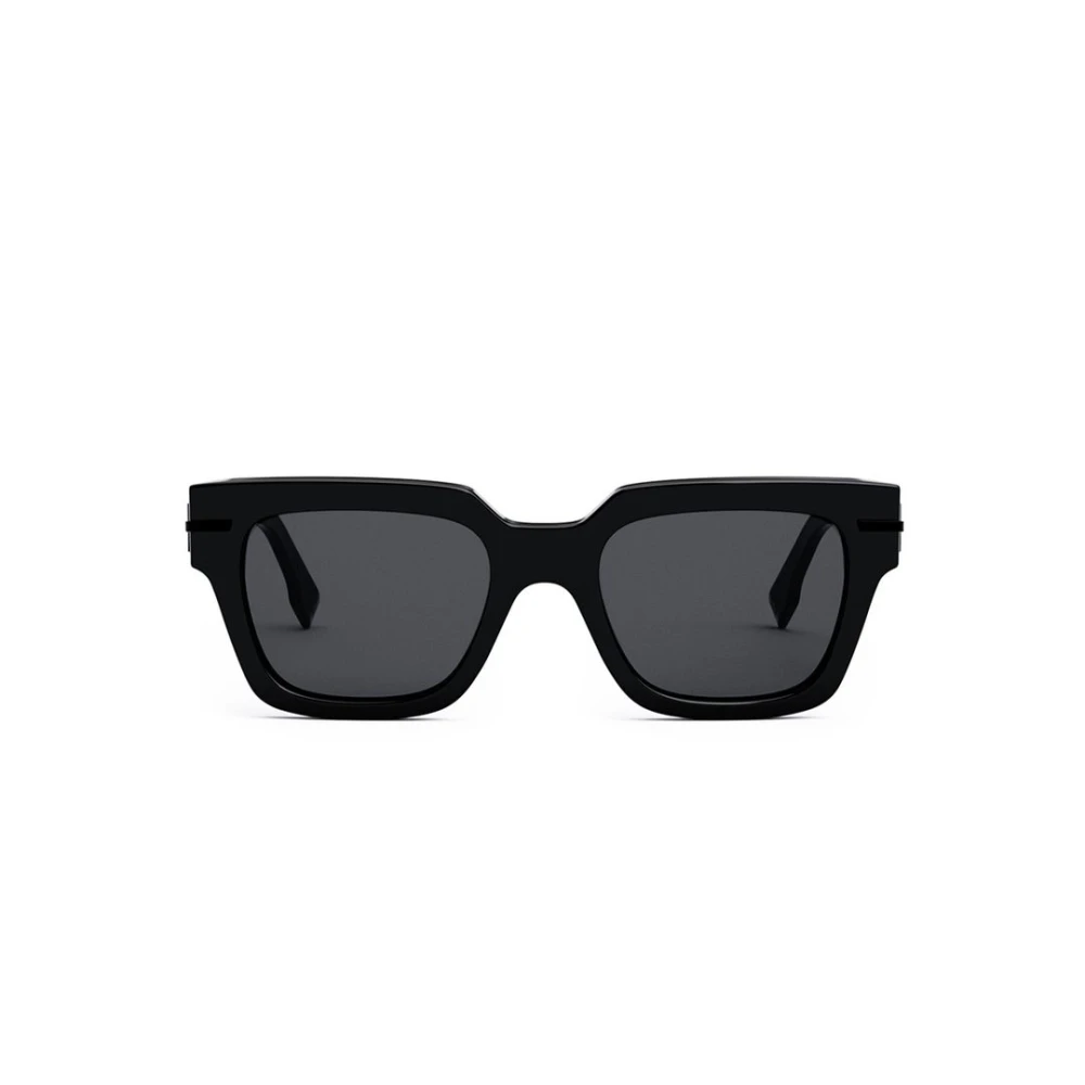 Fendi Black Sunglasses, Unisex, 51 Mm, Fendigraphy Sunglasses