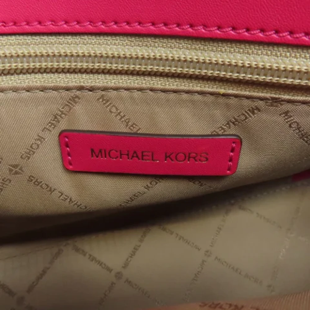 Michael Kors Pre-owned Leather handbags Pink Dames