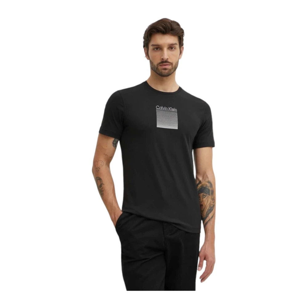 Calvin Klein Korte Mouw T-shirt Black Heren