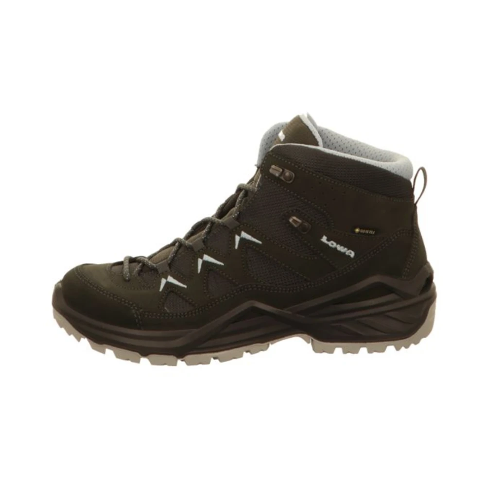 Lowa Grijze Wandelschoenen met Textielvoering Gray Dames