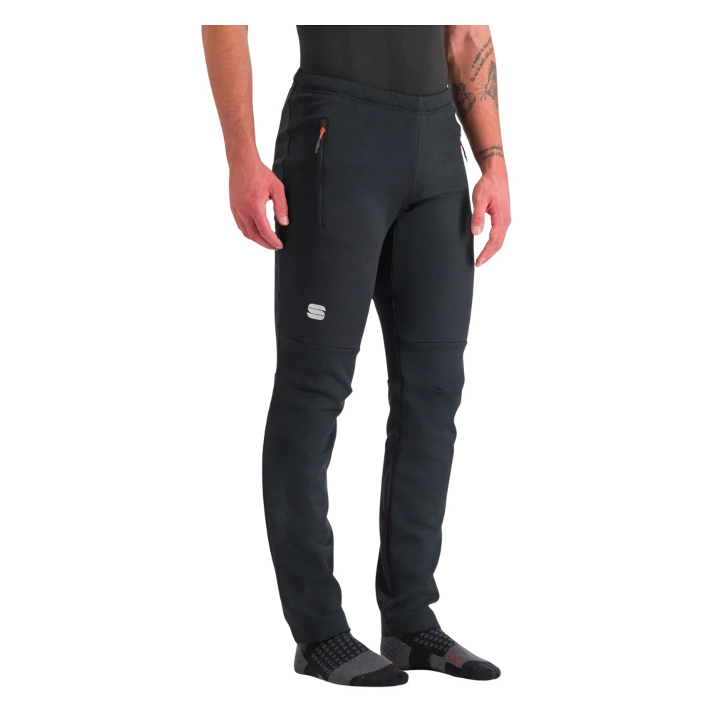 Sportful Zwarte Engadin Pant voor buitenactiviteiten Black Heren