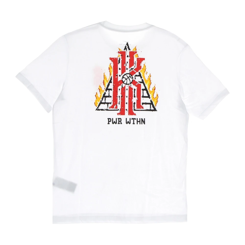 Nike Kyrie Logo Dry Fit Heren T-Shirt White Heren