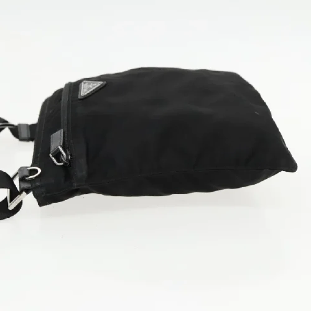 Prada Vintage Pre-owned Nylon prada-bags Black Dames