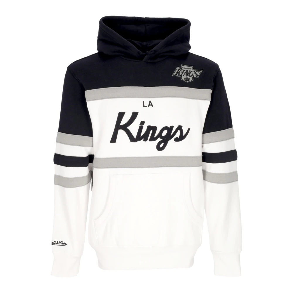 Mitchell & Ness NHL Head Coach Hoodie Los Angeles Kings White Heren