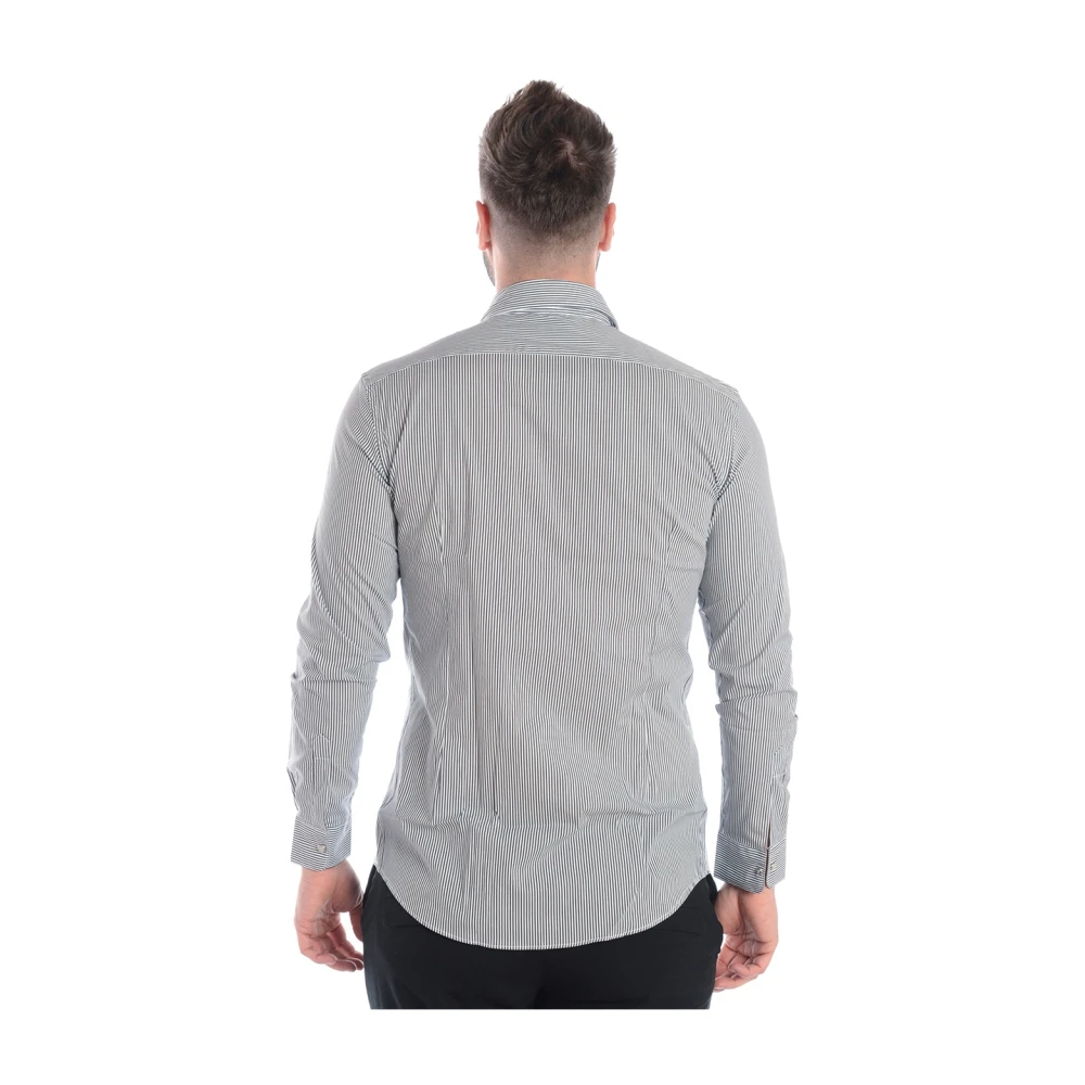 Daniele Alessandrini Western Style Overhemd Black Heren