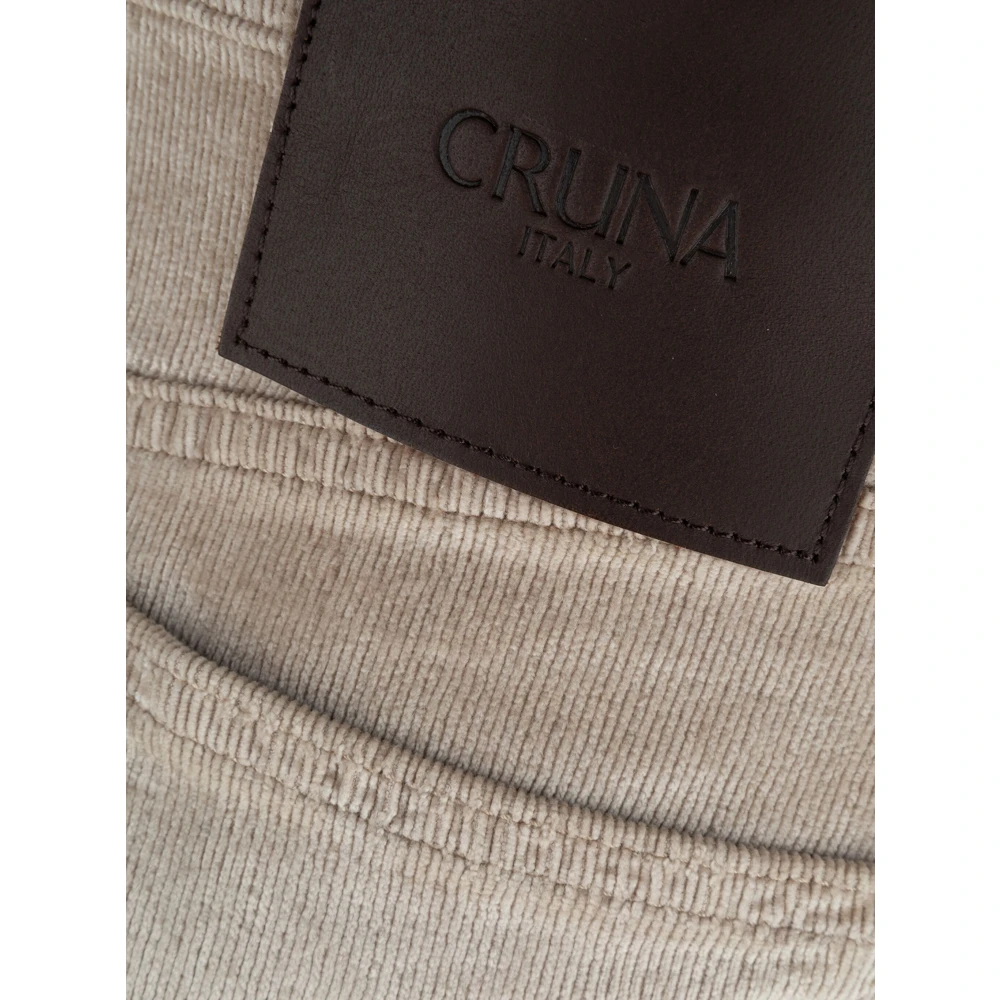 Cruna Elegante Roze Broek Beige Dames