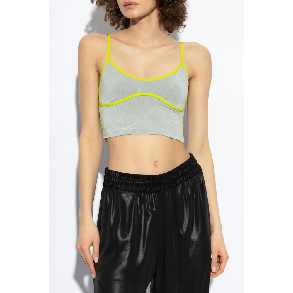 Diesel Top T-Wow Gray Dames