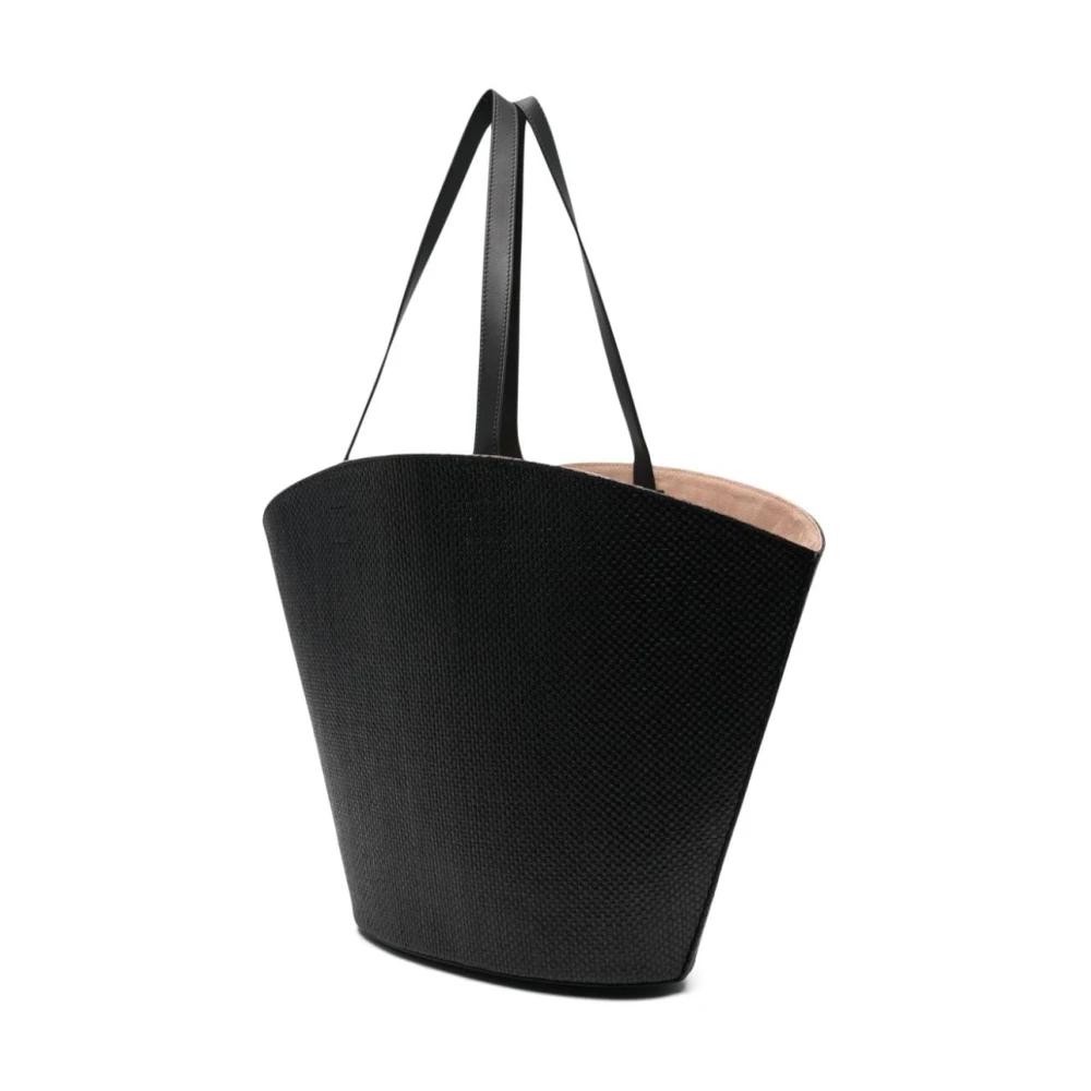 N21 Zwarte leren tas Black Dames