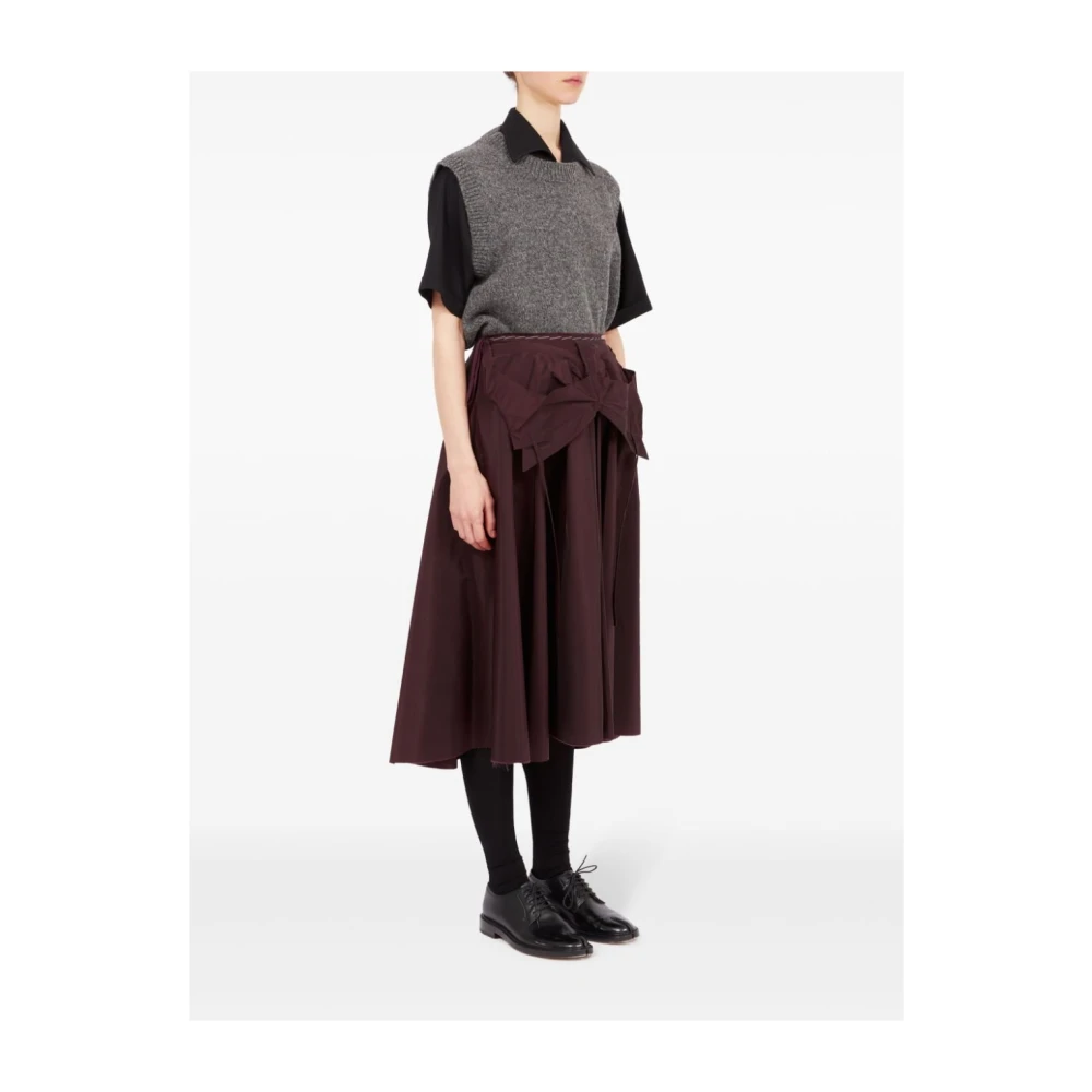 Maison Margiela Paarse Rokken voor Vrouwen Purple Dames