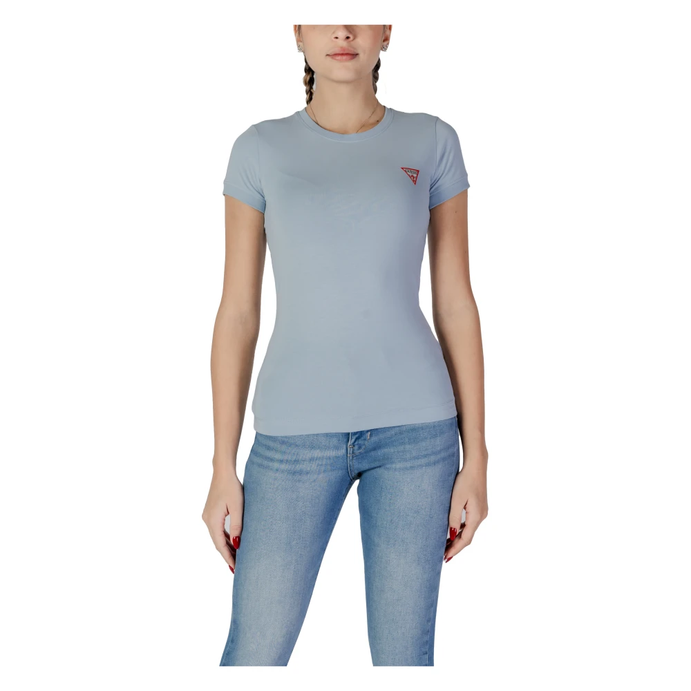 Guess - Tops > T-Shirts - Blue - Guess - Modalova
