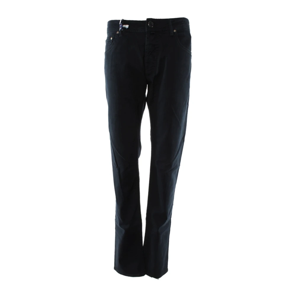 Jacob Cohën Men's Blue Slim Fit Trousers - Straight Fit Jeans - W32 - Jeans