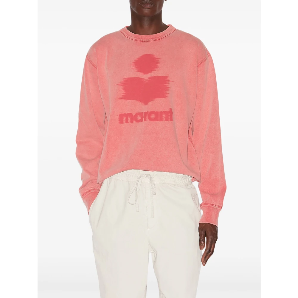 Isabel marant Koraal Mikoy Ga Sweatshirt Red Heren