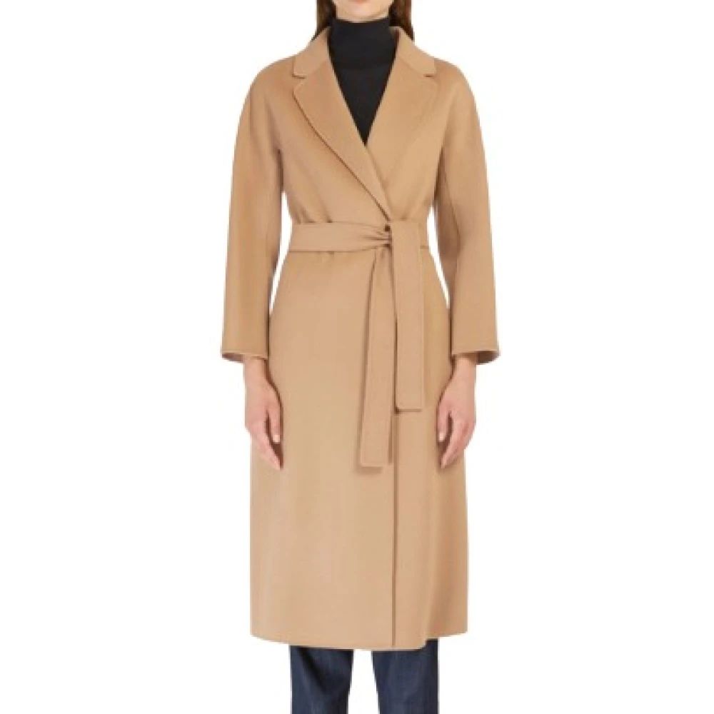 Max Mara Esturia Coat Femme Manteaux Beige 38 Fr