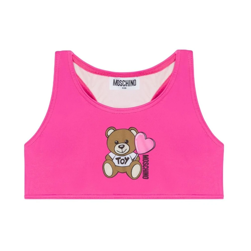 Moschino Rosa Havskläder Racerback Baddräkt Pink, Flicka