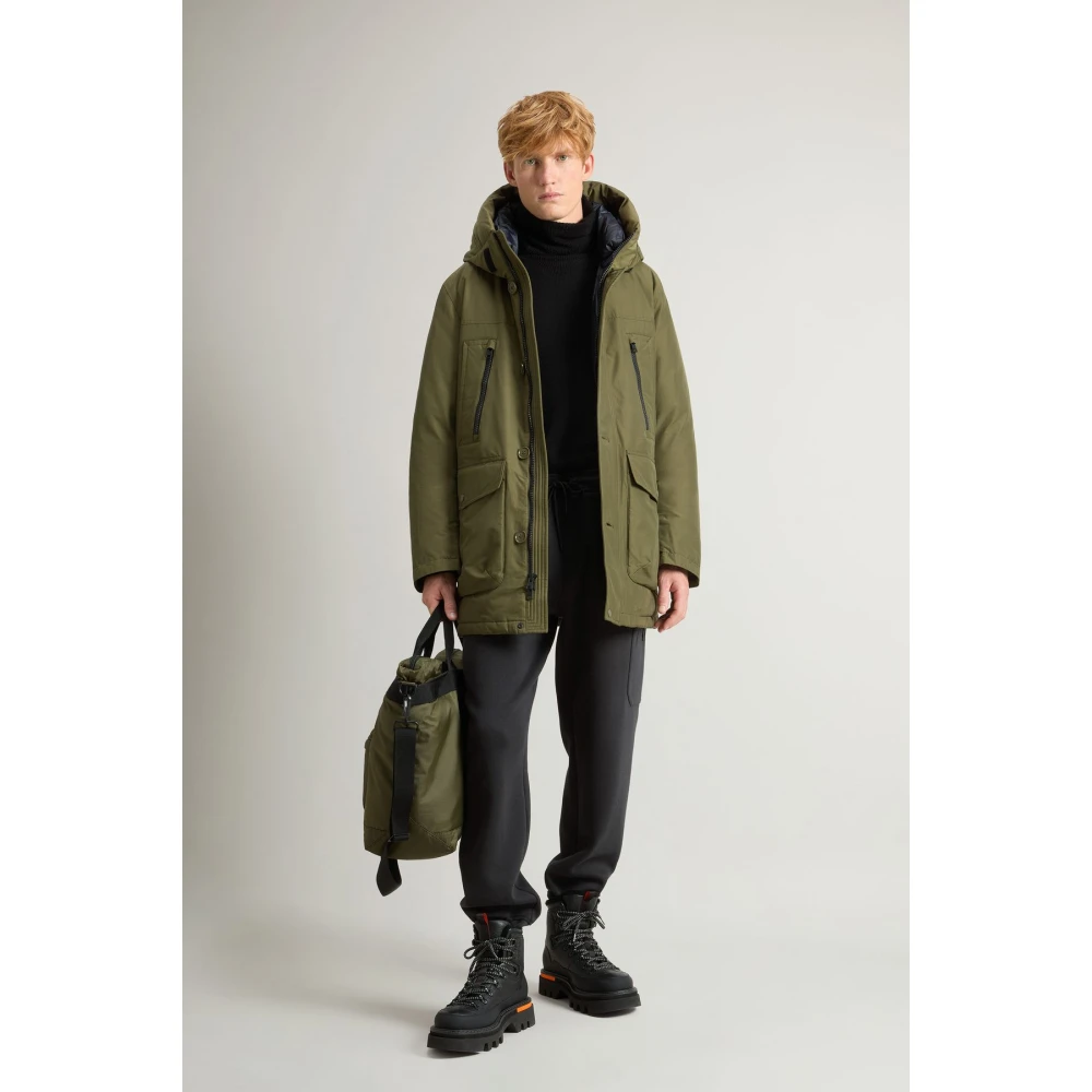 Woolrich Arctic Parka Evolution in Groen Green Heren