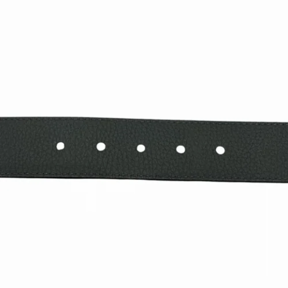 Louis Vuitton Vintage Pre-owned Fabric belts Black Heren