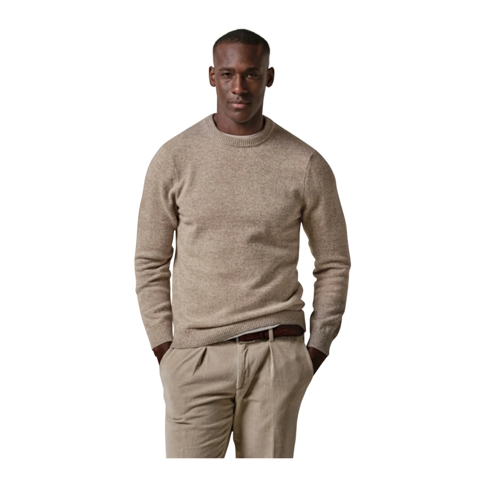 Profuomo Beige trui voor mannen Beige Heren