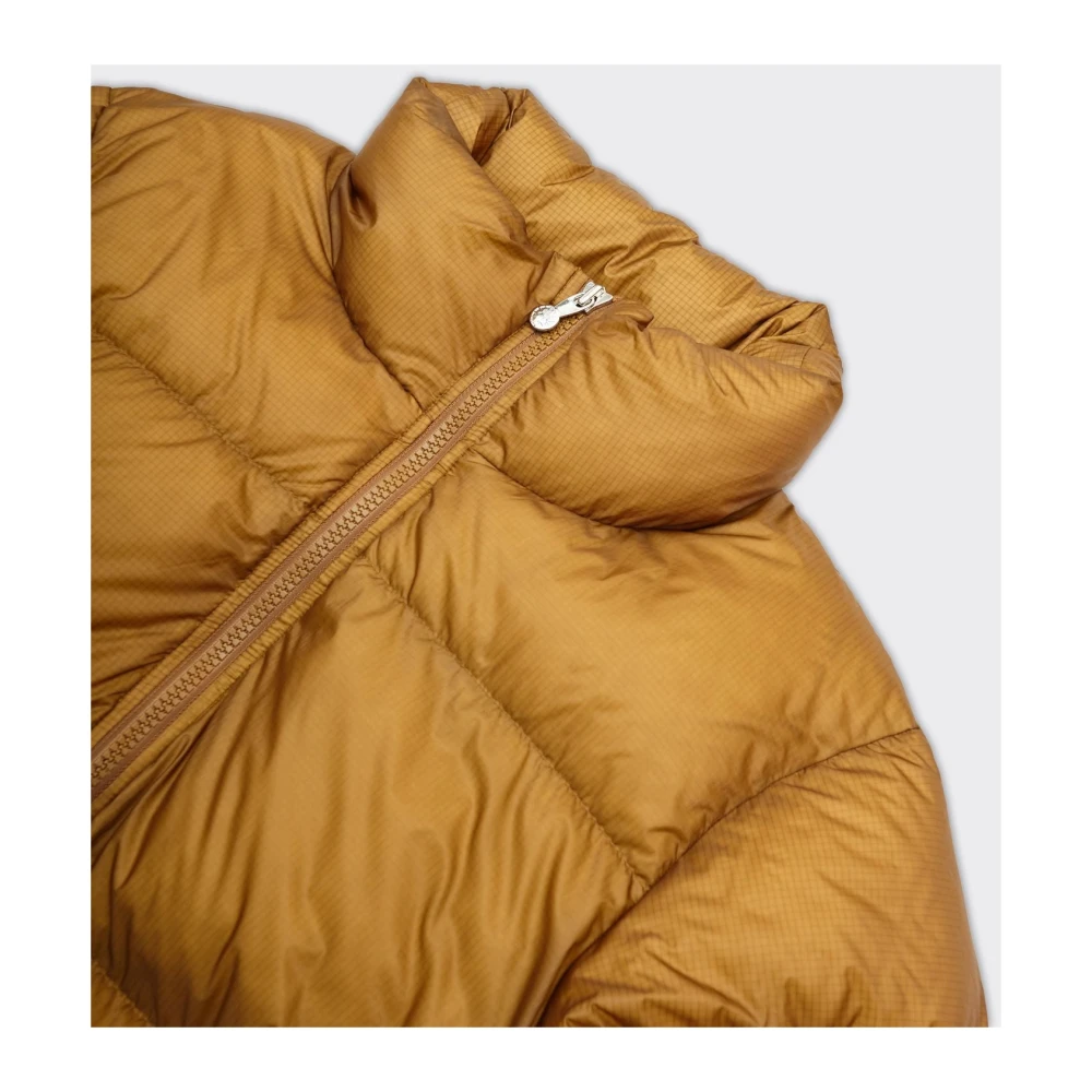 Pyrenex Bronze Brown Ripstop Puffer Jas Brown Heren