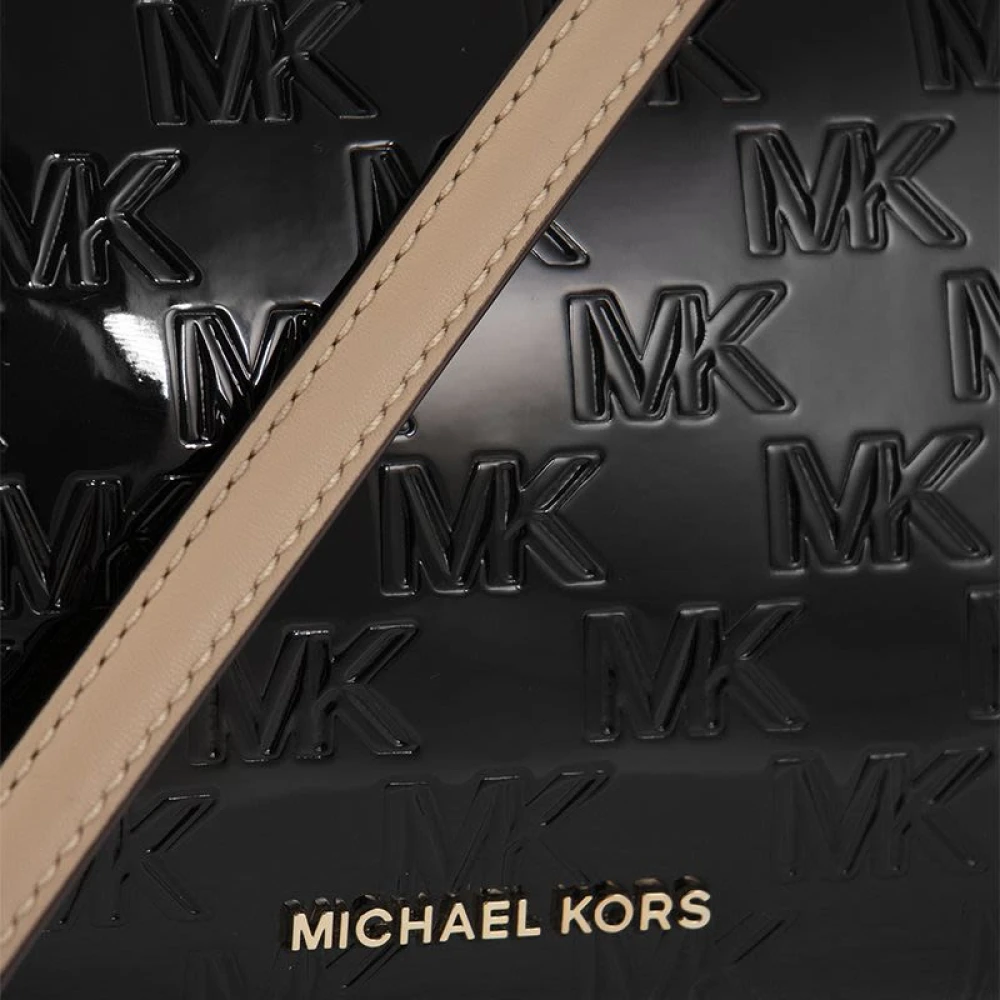 Michael Kors Clutch tas met logo Black Dames