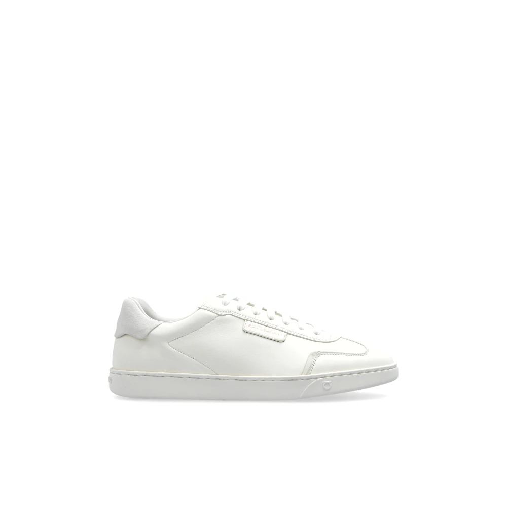 Ferragamo Athena leren sportschoenen Dames Schoenen Wit