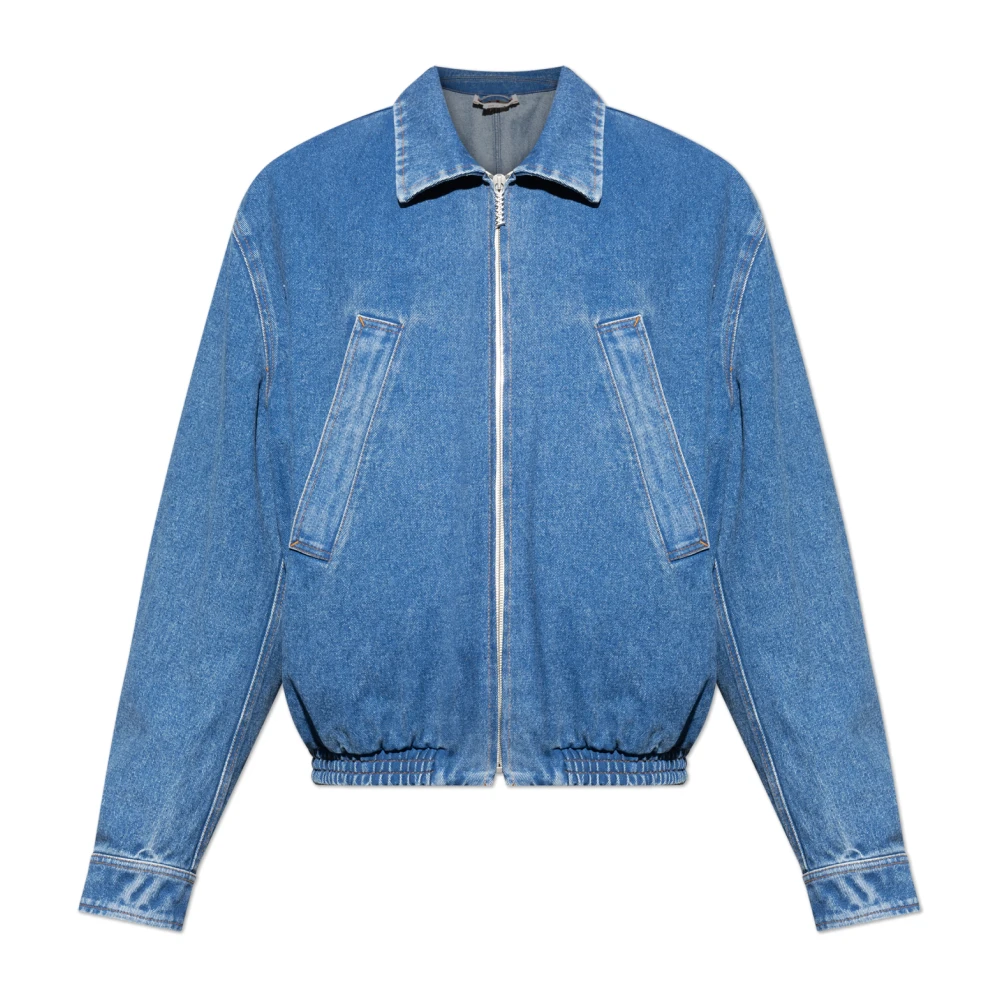 Marni Uomo Blu Giacca Di Jeans