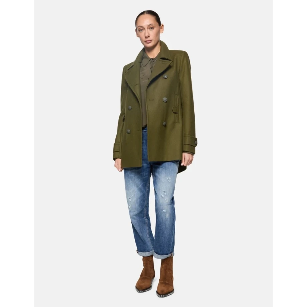 Dondup Losse Denim Stretch Jeans Blue Dames