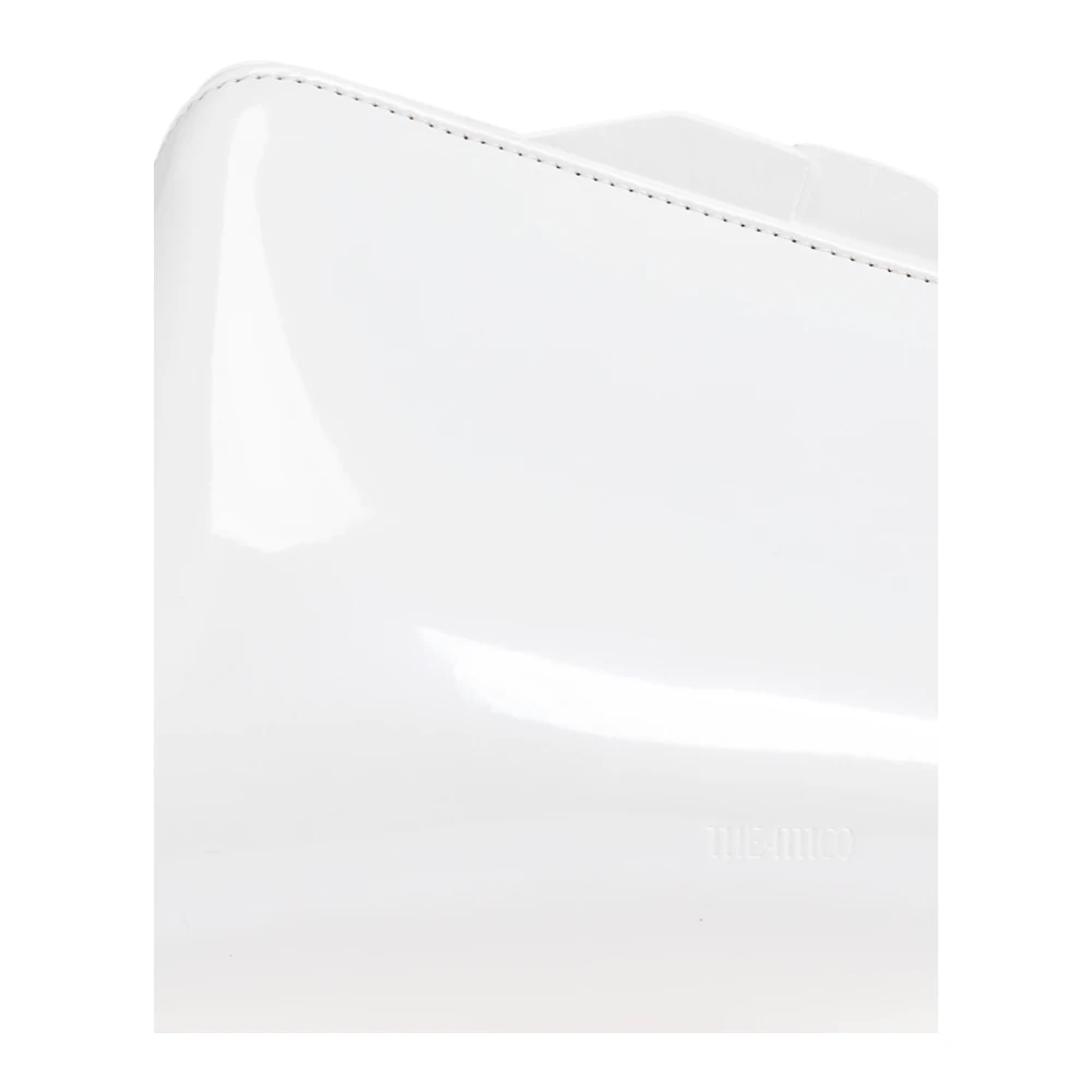 The Attico Clutch `8.30 PM` White Dames
