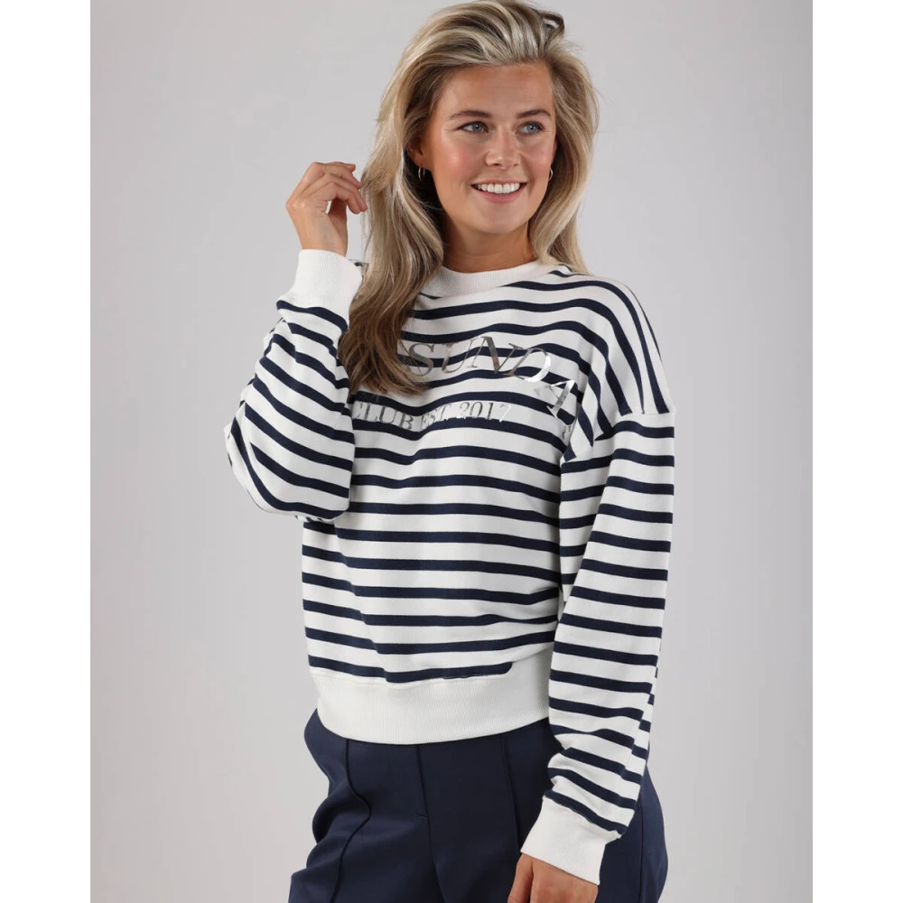 Nukus Noa Pullover Sweatshirt Blue Dames