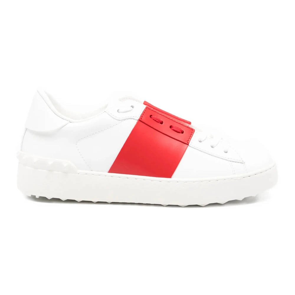 Valentino Garavani Women's White Sneakers, 6 Uk, Open Sneaker
