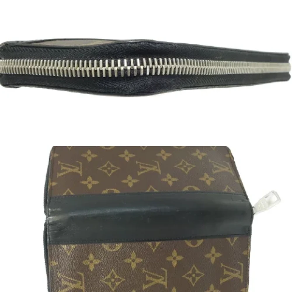 Louis Vuitton Vintage Pre-owned Leather wallets Brown Dames