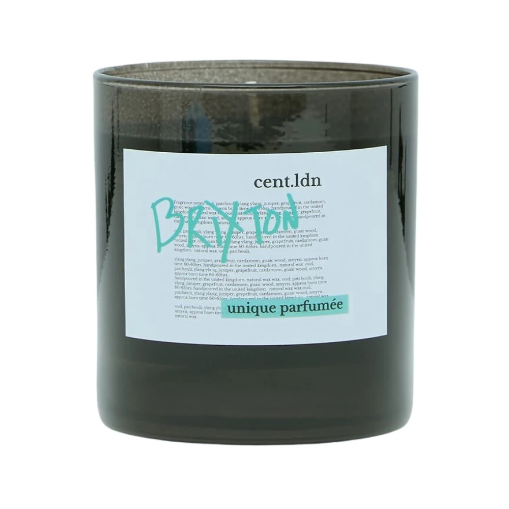 Cent.ldn Unisex Black Brixton Scented Candle