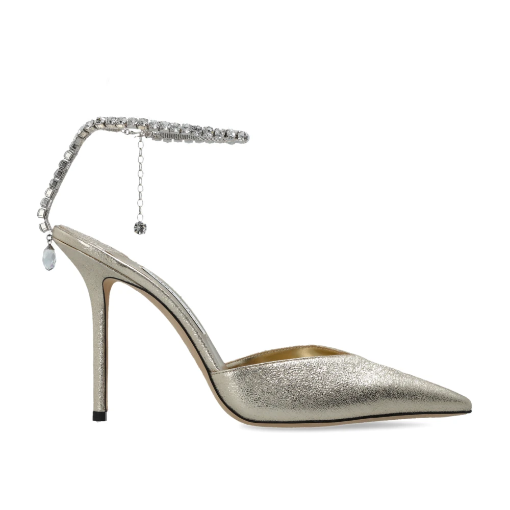 Jimmy Choo Women's Yellow Pumps, 4 Uk, Saeda 100