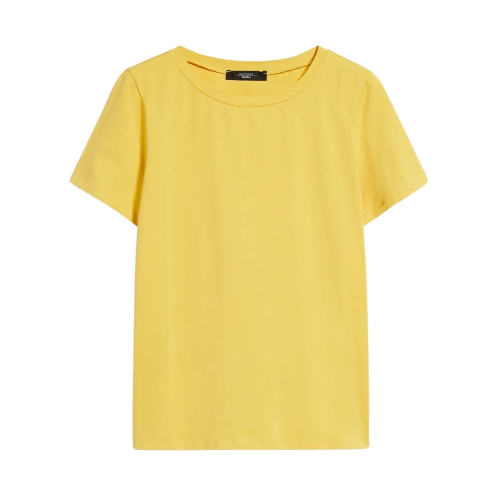 Max Mara Weekend T-Shirts Yellow Dames