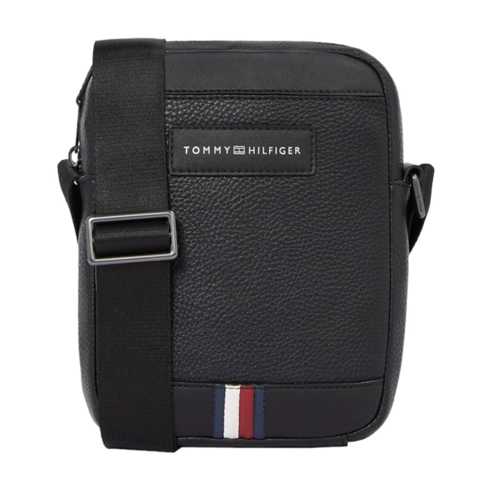 Tommy Hilfiger Mini Reporter Tas Herfst Winter Collectie Black Heren