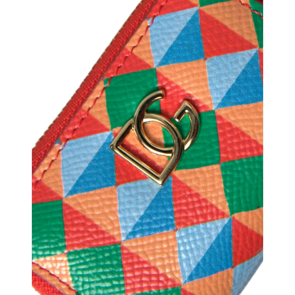 Dolce & Gabbana Multicolor DG Logo Muntportemonnee Multicolor Dames