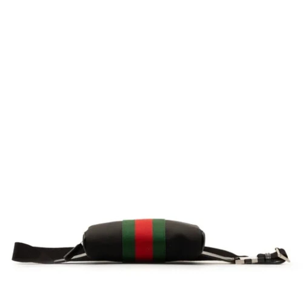 Gucci Vintage Pre-owned Canvas crossbody-bags Black Dames
