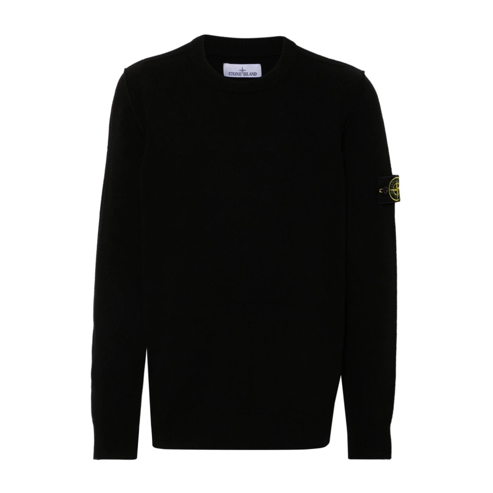 Stone Island Stijlvolle Pullover Sweater Black Heren