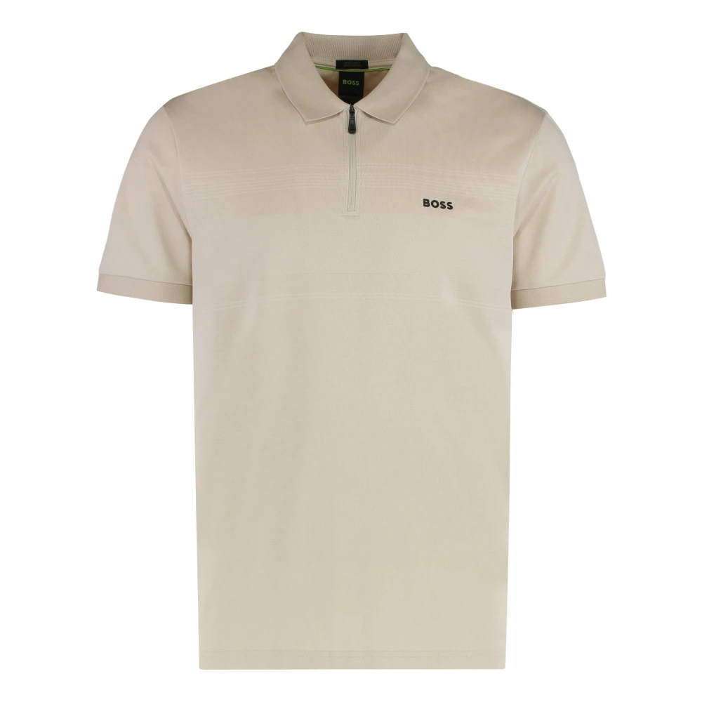 Hugo Men's Beige Philix Pima Polo - Polo Shirts - Xs - Tops
