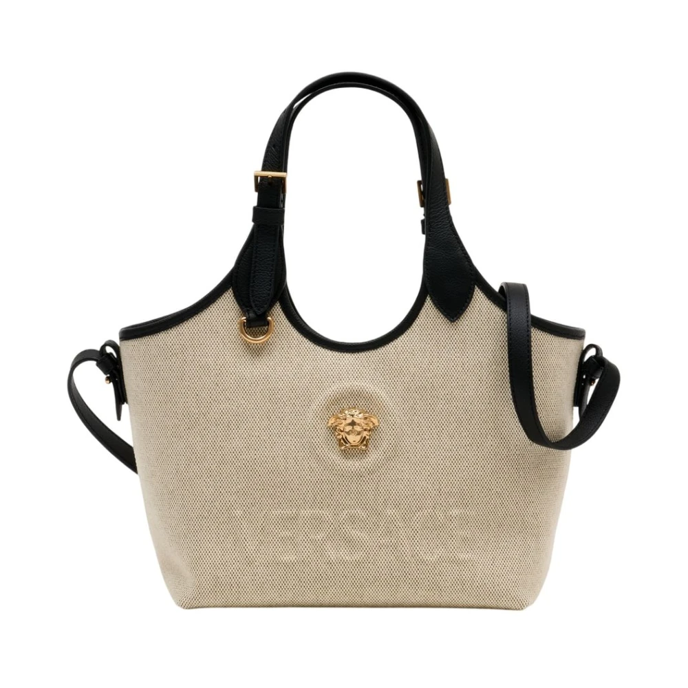 Versace Women's Beige Handbags, One Size, Kleio Quilted Mini Bag