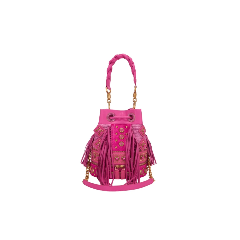 La Carrie Bucket Bags Pink Dames
