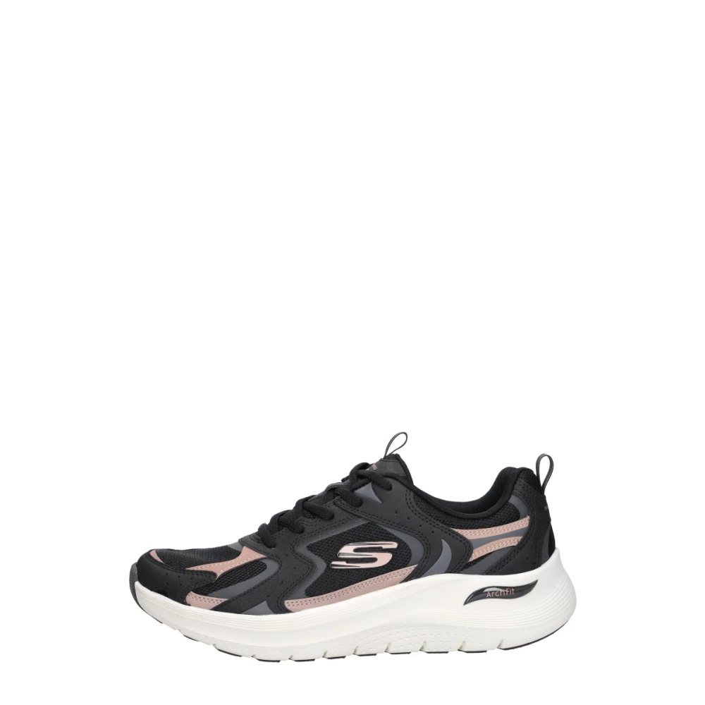 Skechers Arch Fit 2.0 Vintage Luxe Dames Schoenen Zwart