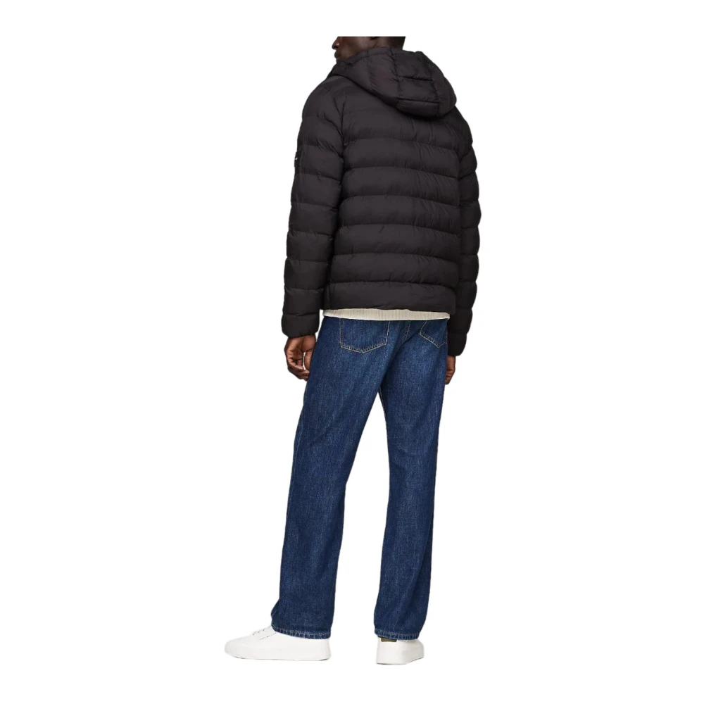 Tommy Hilfiger Stijlvolle Jas voor Mannen Black Heren