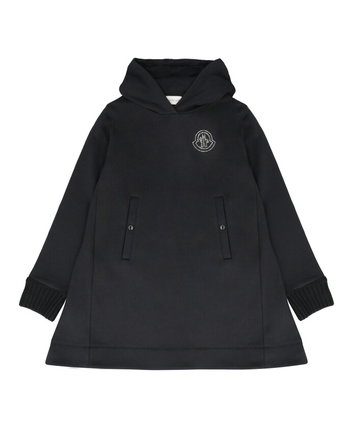 robe-sweat-a-capuche-en-coton-avec-strass