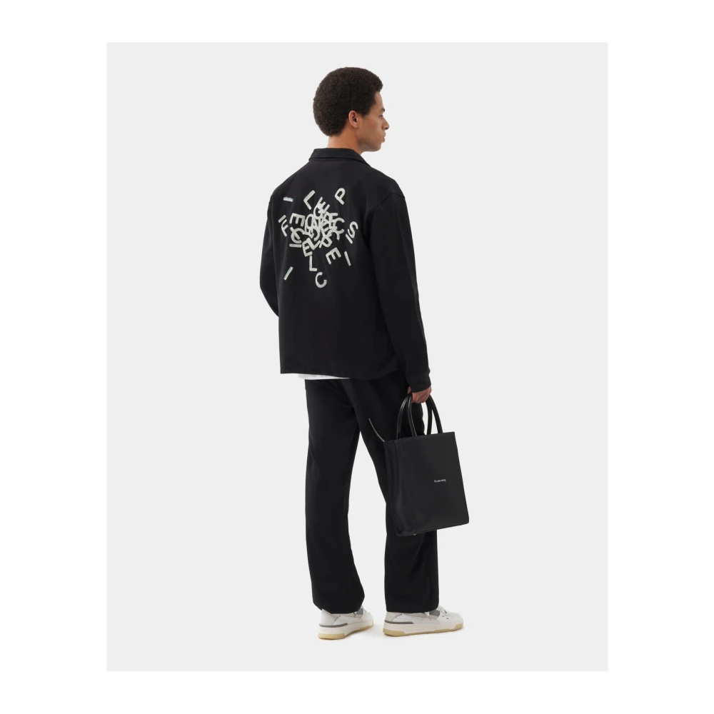 Filling Pieces Coach Jacket Alphabet Black Heren