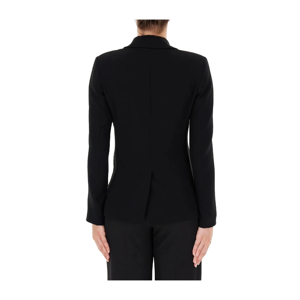 Pennyblack Polyester blazer vloeiende stof slim fit Black Dames