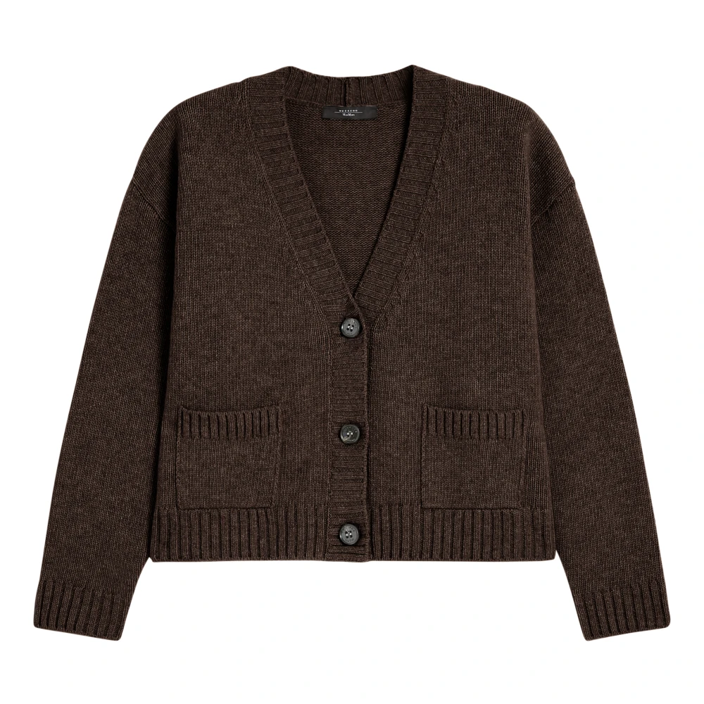Max Mara Women's Brown Cardigans, Xs, Weekend Jumpers